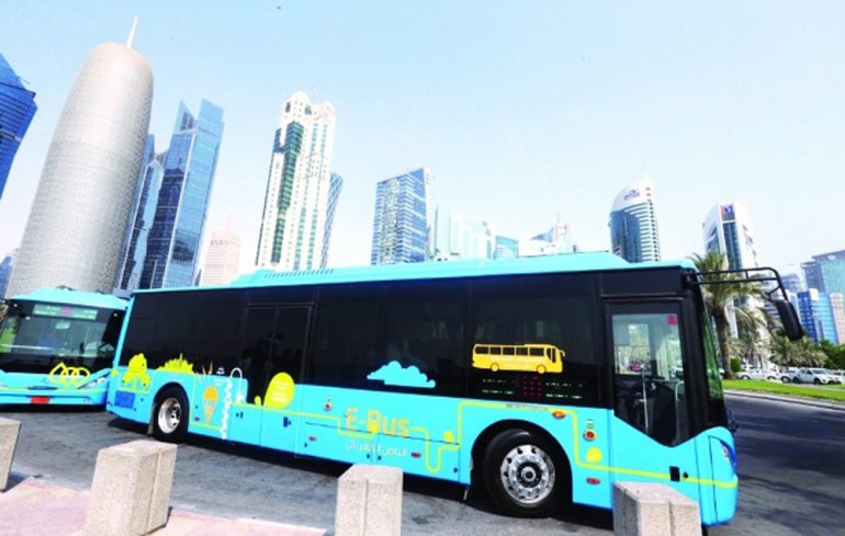25% of Qatar’s public transport buses will be electric by 2022