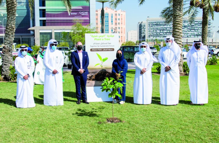 Qatar Rail plants 28 trees to mark Doha Metro’s 28 million trips since its launch