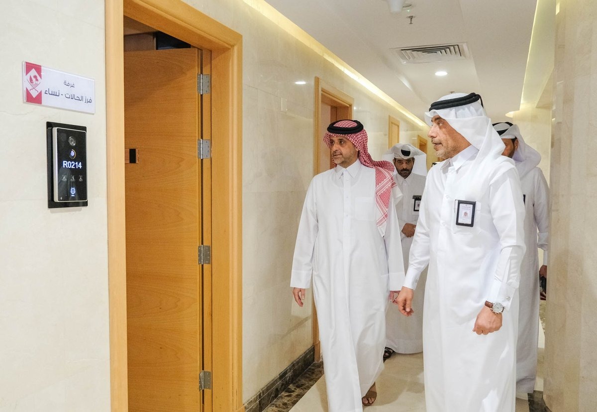 Qatar’s Consul General in Jeddah opens medical services unit of Qatar Hajj Mission
